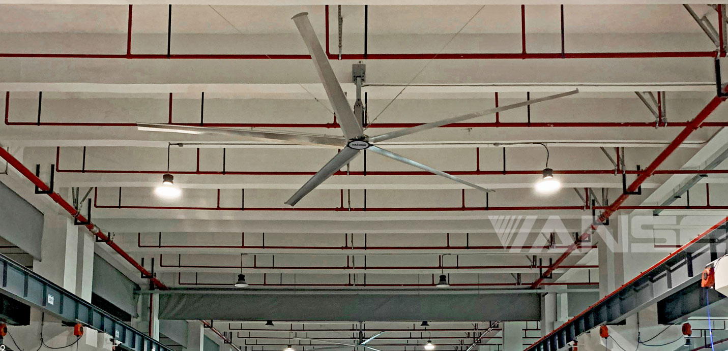 常州電子廠工業(yè)大吊風(fēng)降溫換氣