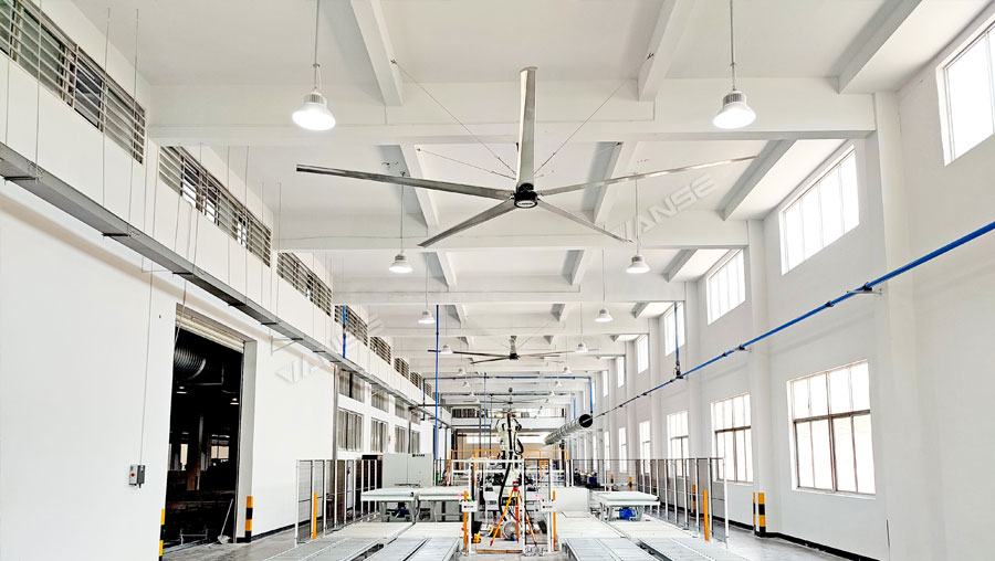 凡斯永磁同步電機工業(yè)大風扇